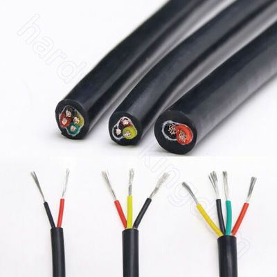 Buy Silicone Multi-core Wire 0.3 mm to 6 mm2/3/4 Core Tinned Copper Cable for Flexible online manufacture
