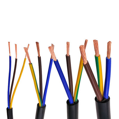 Buy Flexible Power Cable H07RN-F 4 x 25mm Electric Cable with PVC Insulation Material online manufacture