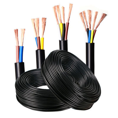 Buy 450V Copper Core Irrigation Control Wire RVV 2*0.75mm PVC Insulation online manufacture