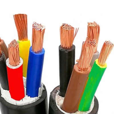 Buy 4 Core 1.5MM 2.5MM 4MM 6MM LOW VOLTAGE PVC Insulated and Sheathed Electrical Power Wire online manufacture