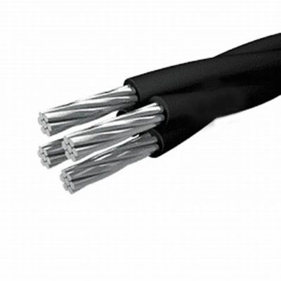 Buy 0.6/1 KV Aluminum Conductor Aerial Bundle Cable With XLPE Insulation 10mm 16mm 25mm online manufacture