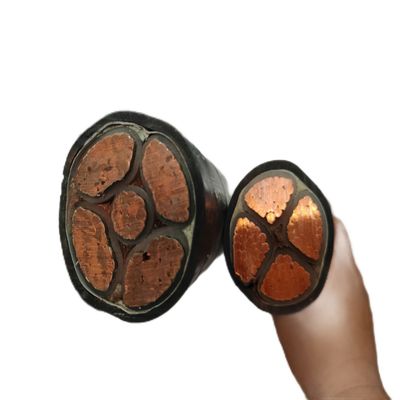 Buy 10-400sqmm Steel Tape Armored NYY Armoured Copper Electric Cable for Underground Power online manufacture
