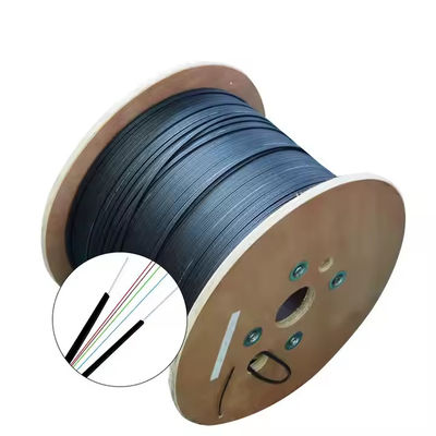 Buy FRP Strength Flexible 2 Core Fiber Optic Cable FTTH For High Speed Internet online manufacture