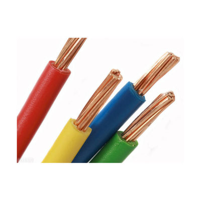 Copper Conductor Electrical Wires for Household Applications Custom Connectors Types