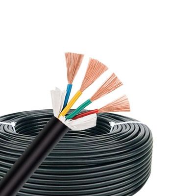 3 Core Multi Cord 0.75mm 1.5mm 2.5mm 4mm Rvv Cable Electric Wires Flexible Copper Cable