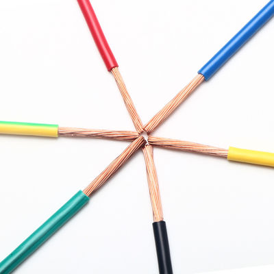 Electric BVR 1.0mm2 PVC Insulated Copper Wire Stranded PVC Power Cable
