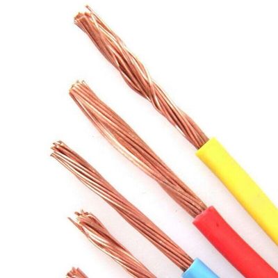 BV BVR PVC Copper Irrigation Electrical Wire Customized For Underground