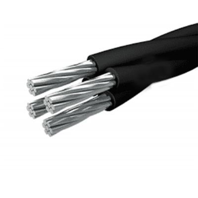 XLPE Insulation Overhead Electric Cable Customized Aluminum Overhead Cable 3x50