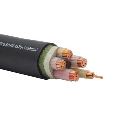 CE Certified YJV22 Electric Power Cable with XLPE Insulation and 0.6/1KV Rated Voltage