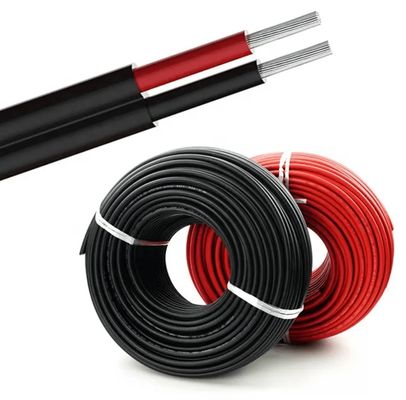 Renewable Energy H1Z2Z2-K PV Solar Cable Tinned Copper Conductor 15KV