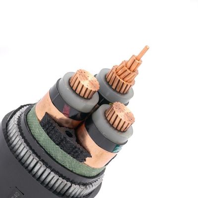 16mm 33kv XLPE Fire Retardant Cable Copper Conductor With PVC Jacket WDZ-YJV