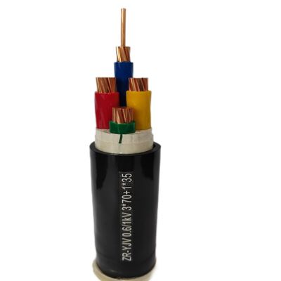 NYY Power Cable 600/1000V LSZH Indoor Outdoor PVC Insulated NYM NYY-J with CE Certificate to BS6746 Standards