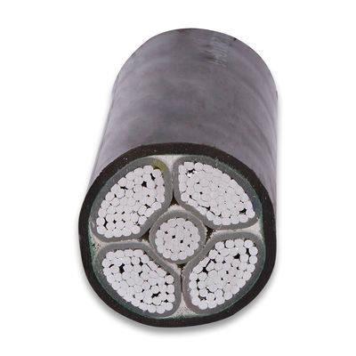 5 Core DC Aluminum High Voltage Power Cable 5x50mm2 Electrical Power Cable