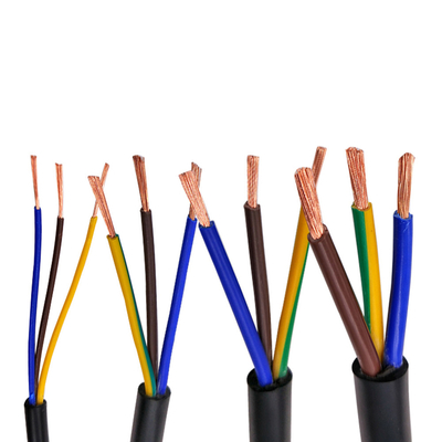 Copper PVC Power Cable 2-5 Core Shielded for Electrical Appliances